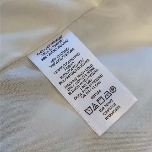 LOFT Spring and Summer Linen Blazer - Picture 7 of 9